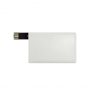 Plastic Usb Drives - Large printing area credit card shaped 16gb flash drive bulk LWU282